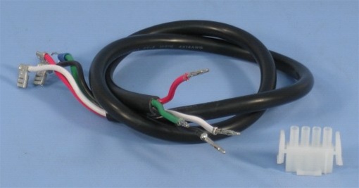 Spa AMP plug FEMALE receptacle 4-pins for 2-speed pump Molex plug style